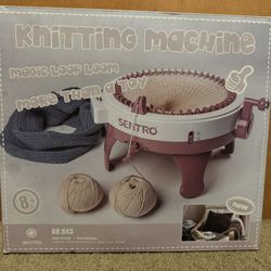 Sentro 48 Needles Knitting Machine - NOT COMPLETE - USED 