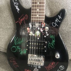 Slipknot Autograph Guitar