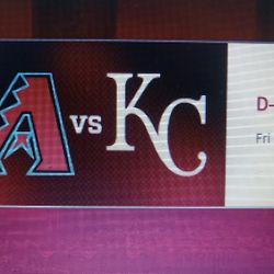 4 DBACKS VS KC 4th Of July Game 