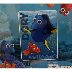 Finding Nemo Dory Twin Size 60"x80" Plush Fleece Blanket- New