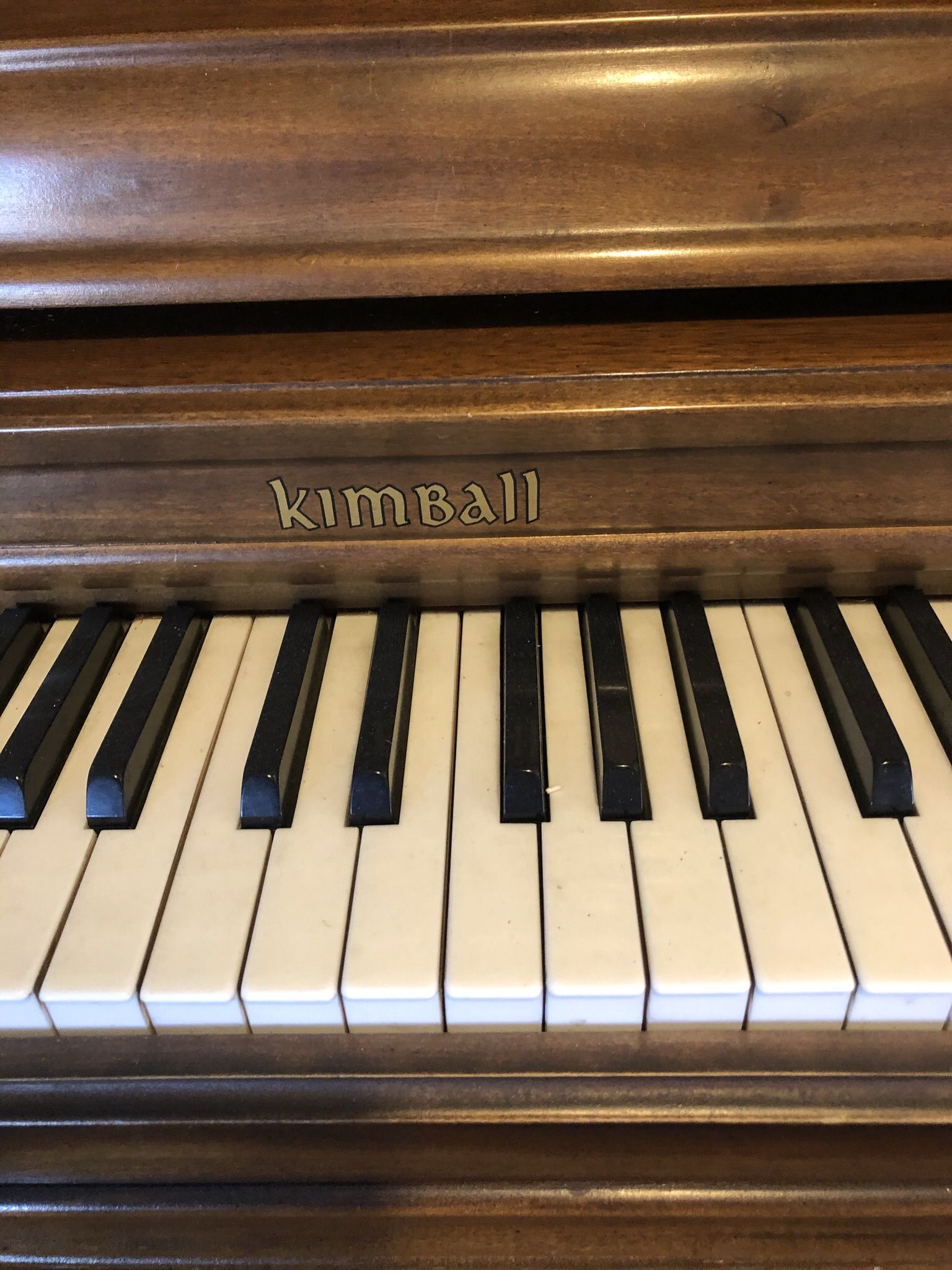 Upright Piano And Bench