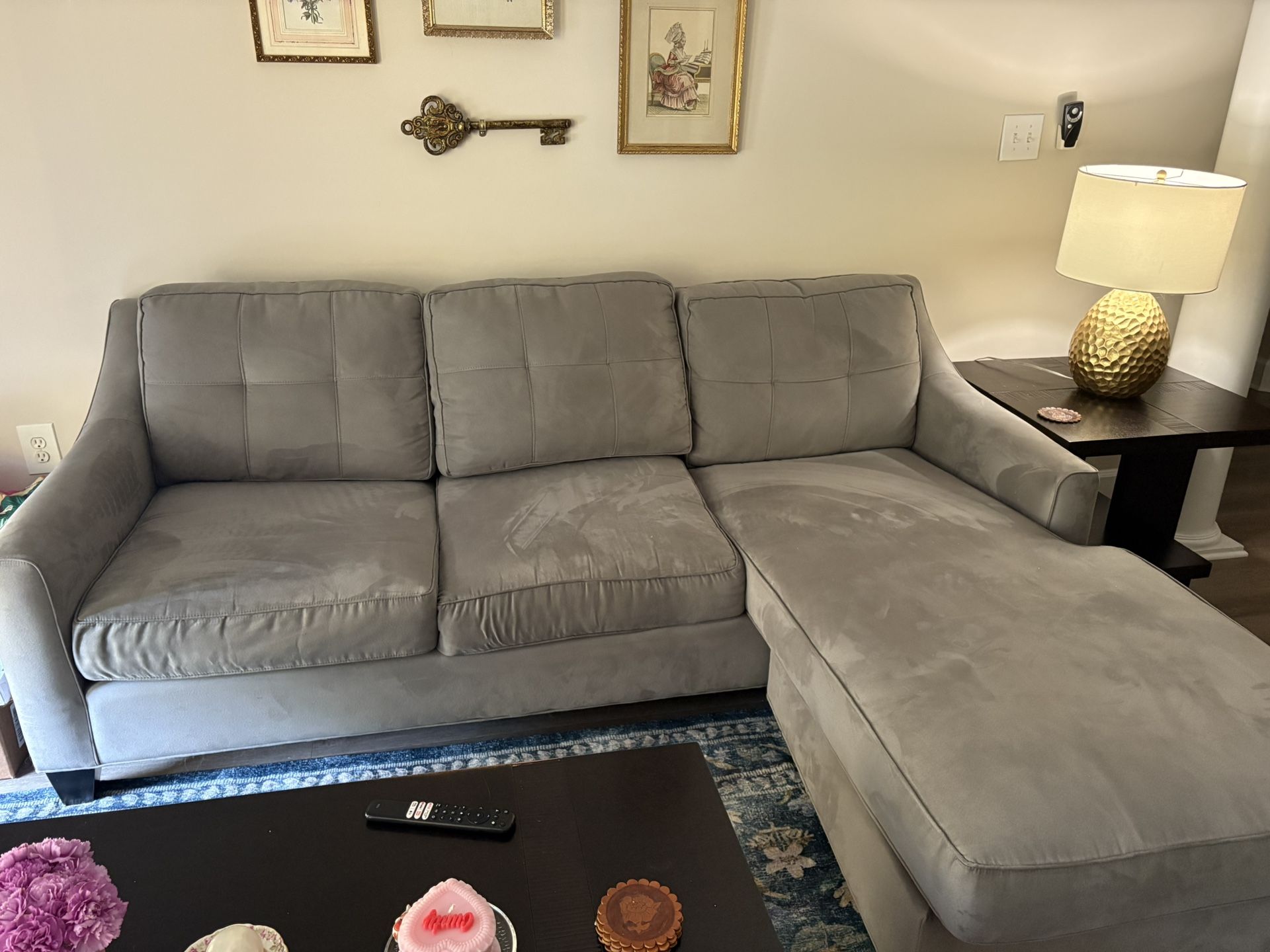 Grey Sectional Sofa