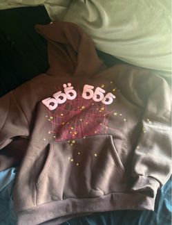 555 Spider Web Graphic Hoodie