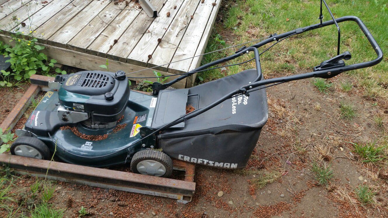 Craftsman lawn mower, wont start