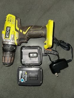Ryobi Cordless Drill with Battery and Charger
