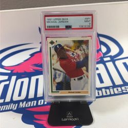 1991 Upper Deck Michael Jordan PSA 9 Rookie