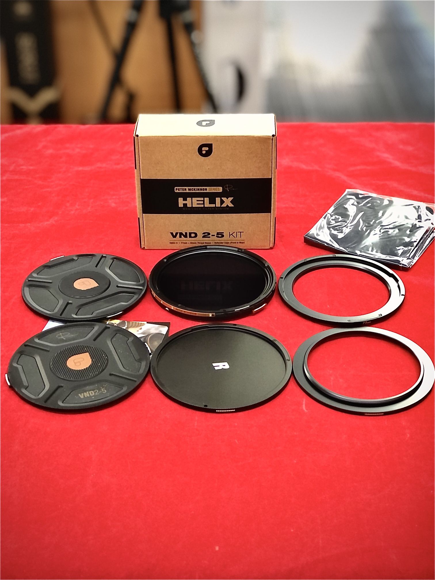 PolarPro Helix Variable ND Kit (2-5 Stops Variable)
