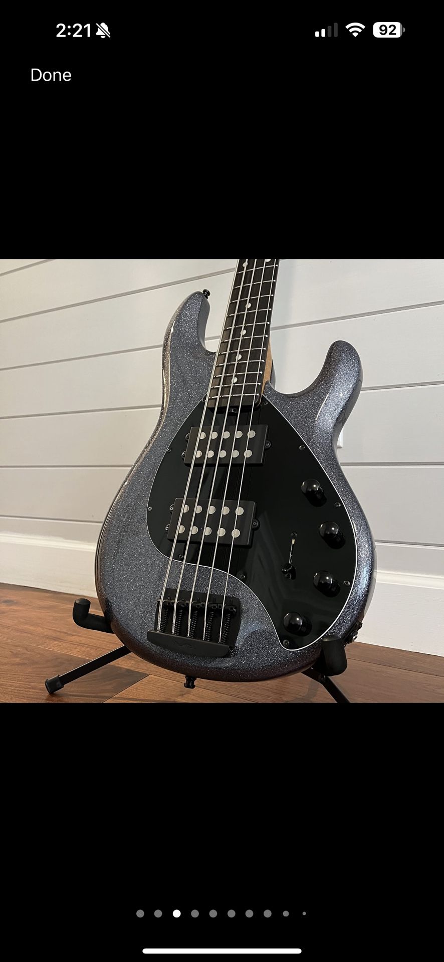 Ernieball Musicman Stingray 5 HH 