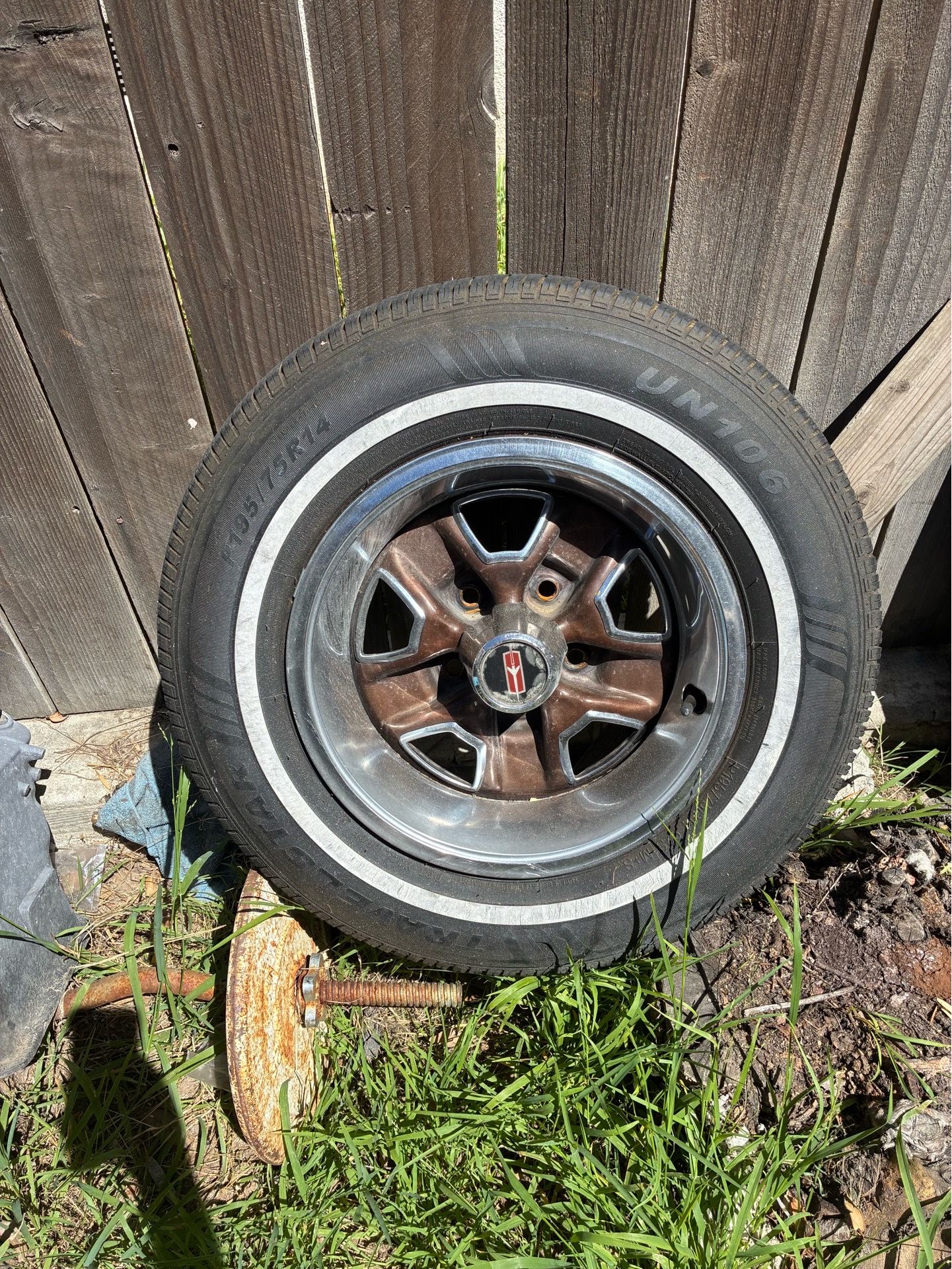 Oldsmobile cutlass 14 inch rims n tires for Sale in Riverside, CA - OfferUp