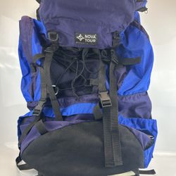 Nova Tour Hiking External Frame Hiking Backpack Blue 32"