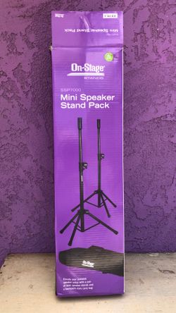 Mini speaker stands