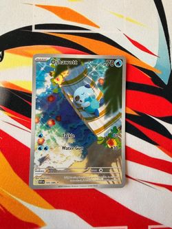 Oshawott 105/086 Pokémon Card WHT Illustration Rare