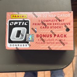 1 Complete Set 21-22 NBA Panini Optic Factory Sealed 