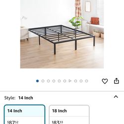 Olee Sleep 14 Inch Bed Frame 