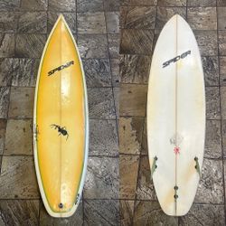 5’11” Spider Surfboard HandShaped in South Africa