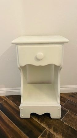 Antique bedside table