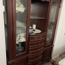 Mahogany China Cabinet