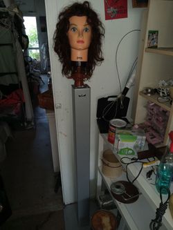 Cosmetology Mannequin Head on Stand