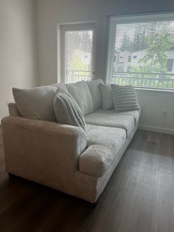 Beautiful neutral couch