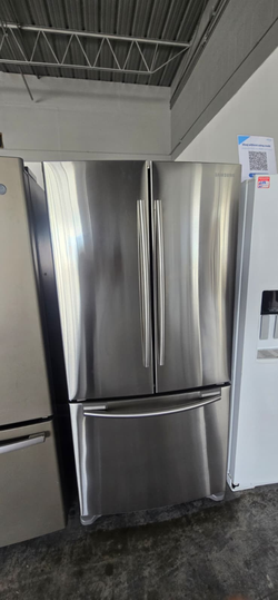 Samsung French Door Fridge – Stainless, Twin Cooling, Bottom Freezer