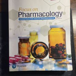 Focus on Pharmacology