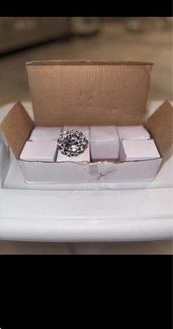 Glass floral cabinet knobs