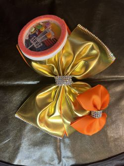 Disc Golf Shaker Hair Bow