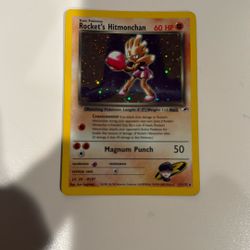 Rocket’s Hitmonchan 011/132
