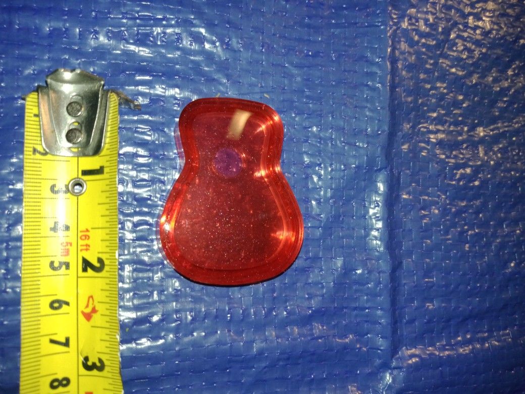 Hand Crafted Resin Guitar Pick Holder