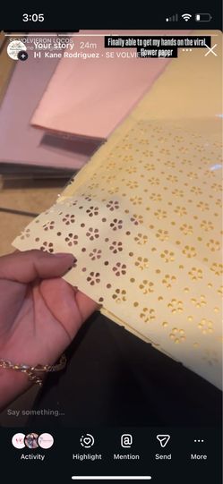 Flowers paper