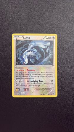 Pokemon TCG - Lugia 78/124 Fates Collide Reverse Holo - LP