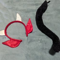 Devil Ears And Cat Tail