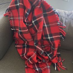 Vintage Faribo Throw Blanket