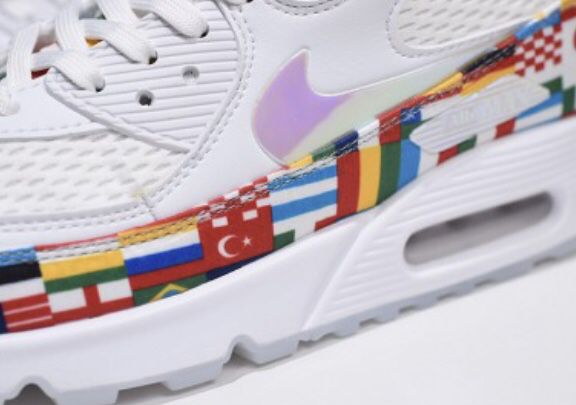 cold Waste bedding NIKE AIR MAX 90 NIC QS "INTERNATIONAL FLAG PACK" A05119-100 size 10 for  Sale in Rancho Cordova, CA - OfferUp
