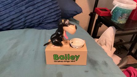 Robot dog piggy bank