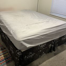 Queen Bed With Mattress
