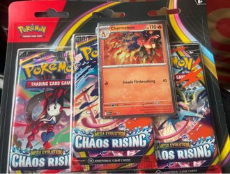 Chaos Rising 3 Pack Blister [Charmeleon]