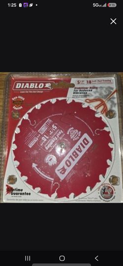 Diablo 5-1/2" 18-Tooth Fast Framing Saw Blade