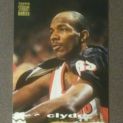 1993-94 Topps Stadium Club Clyde Drexler Portland Trail Blazers #117 Basketball Card Vintage Collectible Trading Sports NBA Professional Pro
