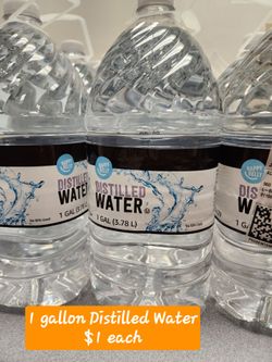 Distilled water