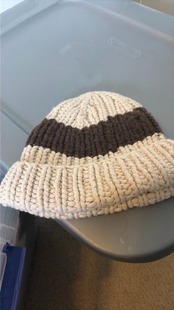 Crochet Knit Beanie Hat