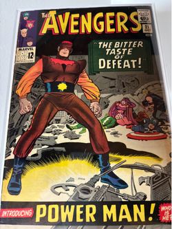 The Avengers #21 1st Power Man, 3rd appearance Wonder Man