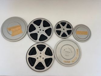 Lot of 3 Vintage 1959, 60 Color 8mm Home Movies 2x 7" & 5" Reels Family