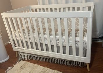 Crib And breathable mattress