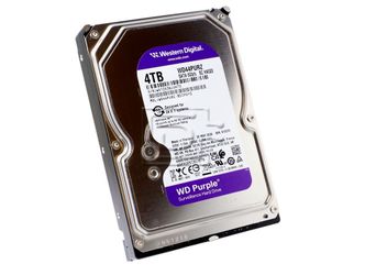 WESTERN DIGITAL 4TB PURPLE SURVEILENCE hard drive.  Used