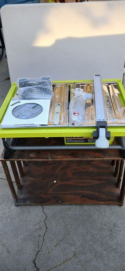 Ryobi 7in wet tile saw