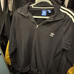 Adidas Half Zip Up Sweatshirt