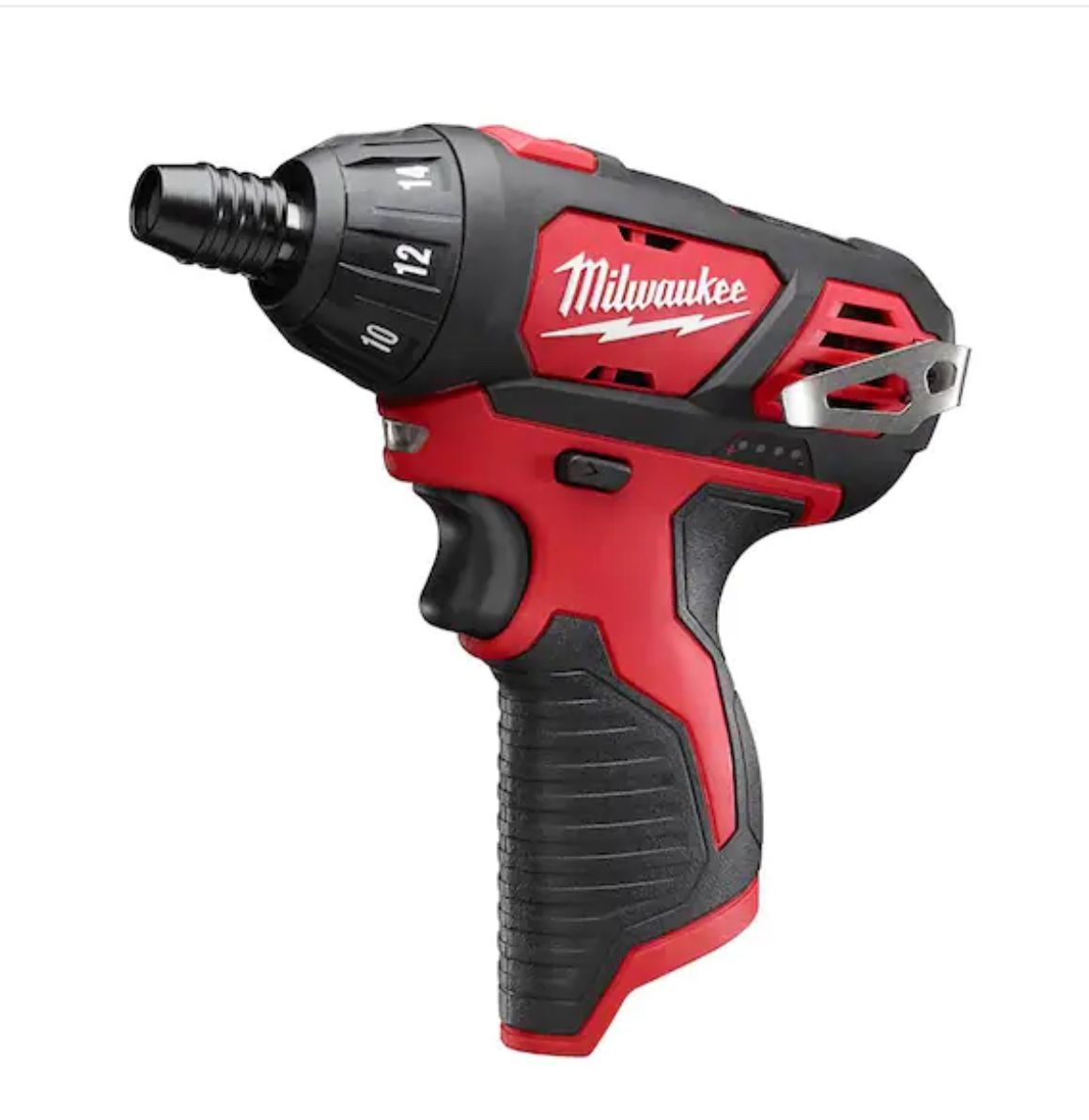 Milwaukee M12 12V Lithium Ion Cordless 1/4 in. Hex Screwdriver (2.0) and Charger