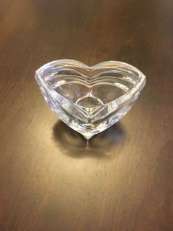 Crystal candle holder