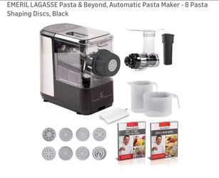 BRAND NEW Emeril Lagasse Pasta & Beyond 3-in-1 Automatic Pasta Maker & Slow Juicer - Never Used